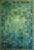 SOMMERLAUB 1, Decke oder auch Wandbehang, 140cm x 205cm, 2005 SOMMERLAUB 1, Decke oder auch Wandbehang, 140cm x 205cm, 2005