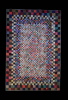 QUADRAT-MOSAIK, Decke mit Wollunterseite, 122cm x 180cm, 2007 QUADRAT-MOSAIK, Decke mit Wollunterseite, 122cm x 180cm, 2007