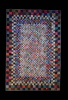 QUADRAT-MOSAIK, Decke mit Wollunterseite, 122cm x 180cm, 2007