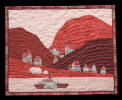 ELBTAL, Wandbehang 65cm x 52cm, 2009 ELBTAL, Wandbehang 65cm x 52cm, 2009